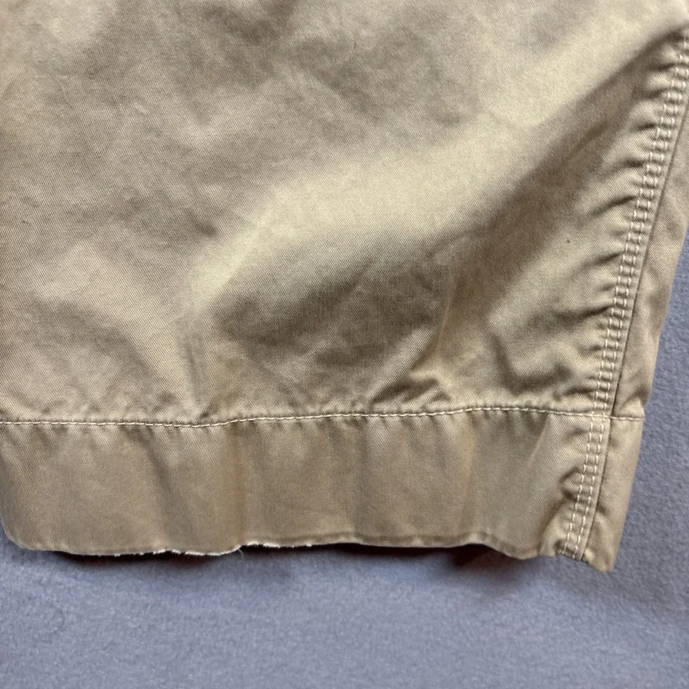 Tommy Bahama Chino Pants Mens 40 x 34 Khaki 100% Cotton Flat Front Casual